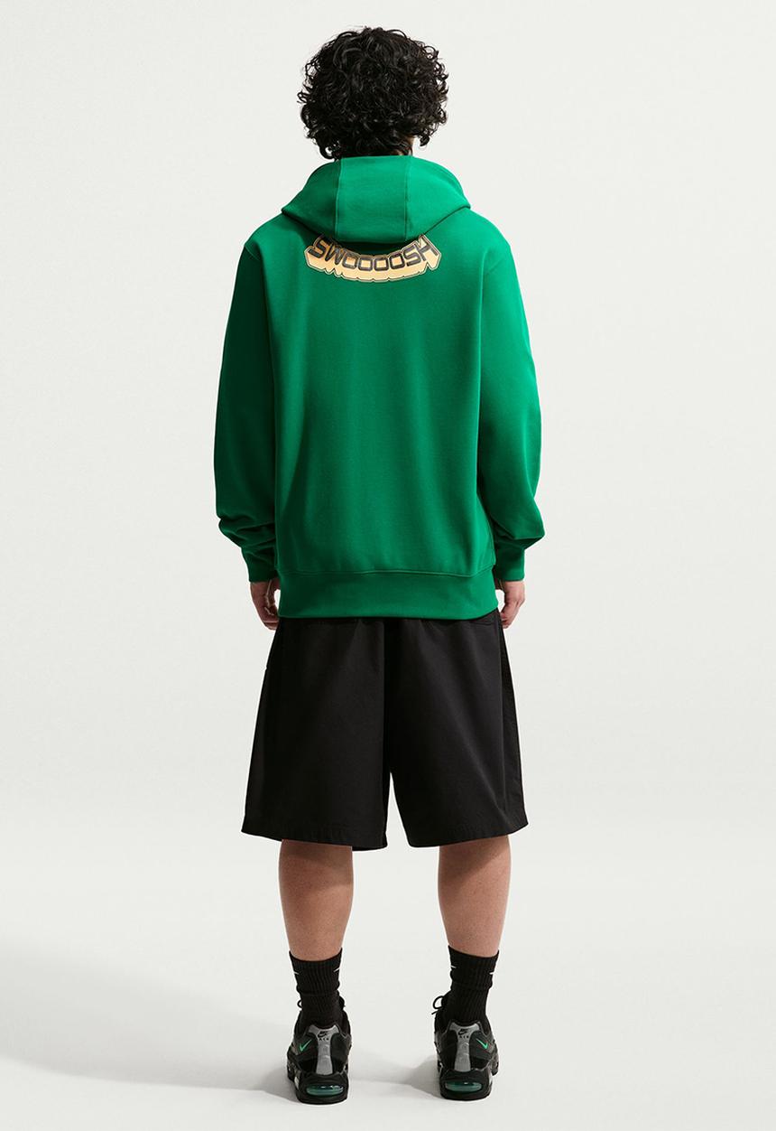 Nike - NSW Club FT Scifi Hoodie- Green