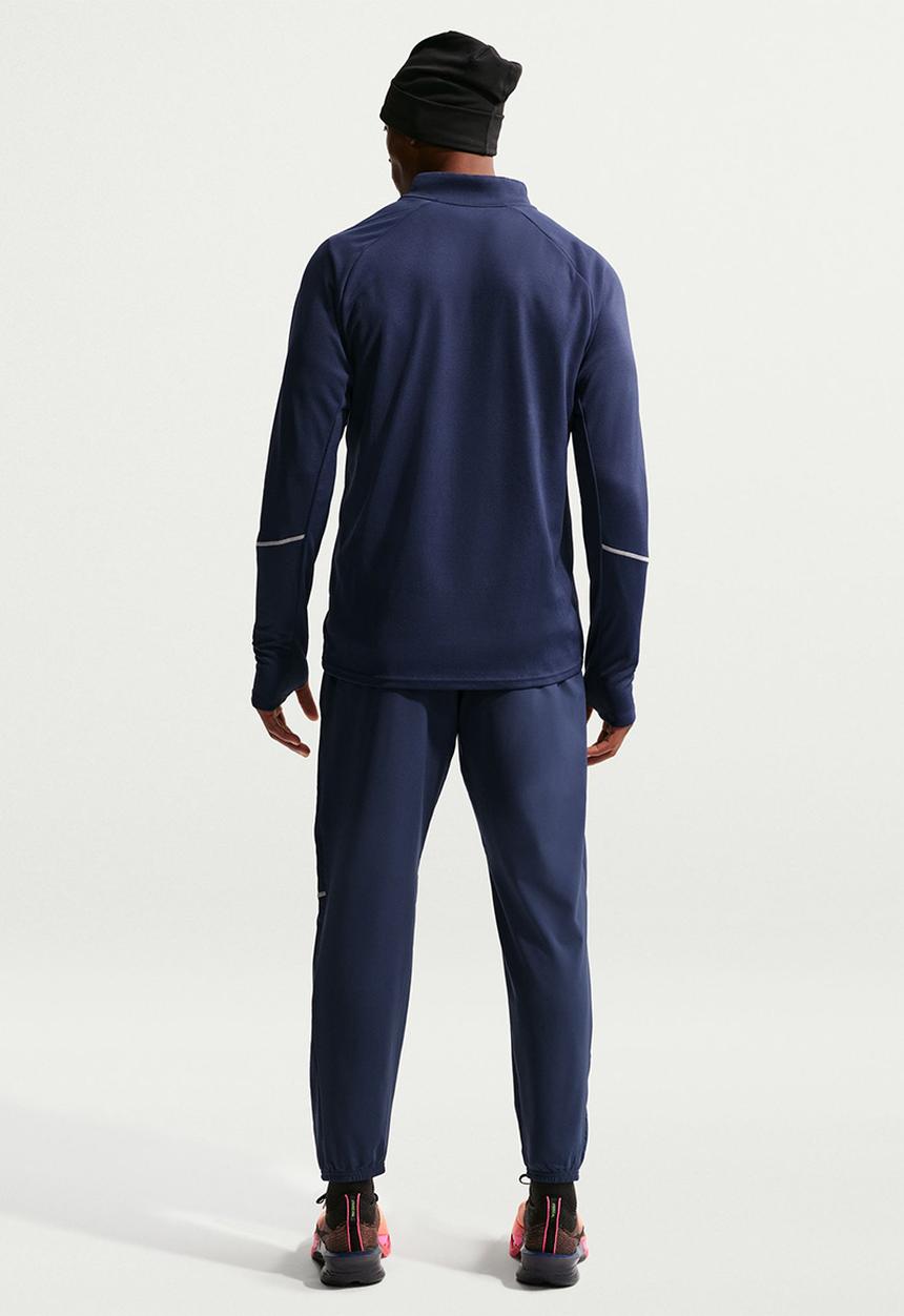 Nike - Dri-FIT UV Miler Long-Sleeve Running Top - Navy