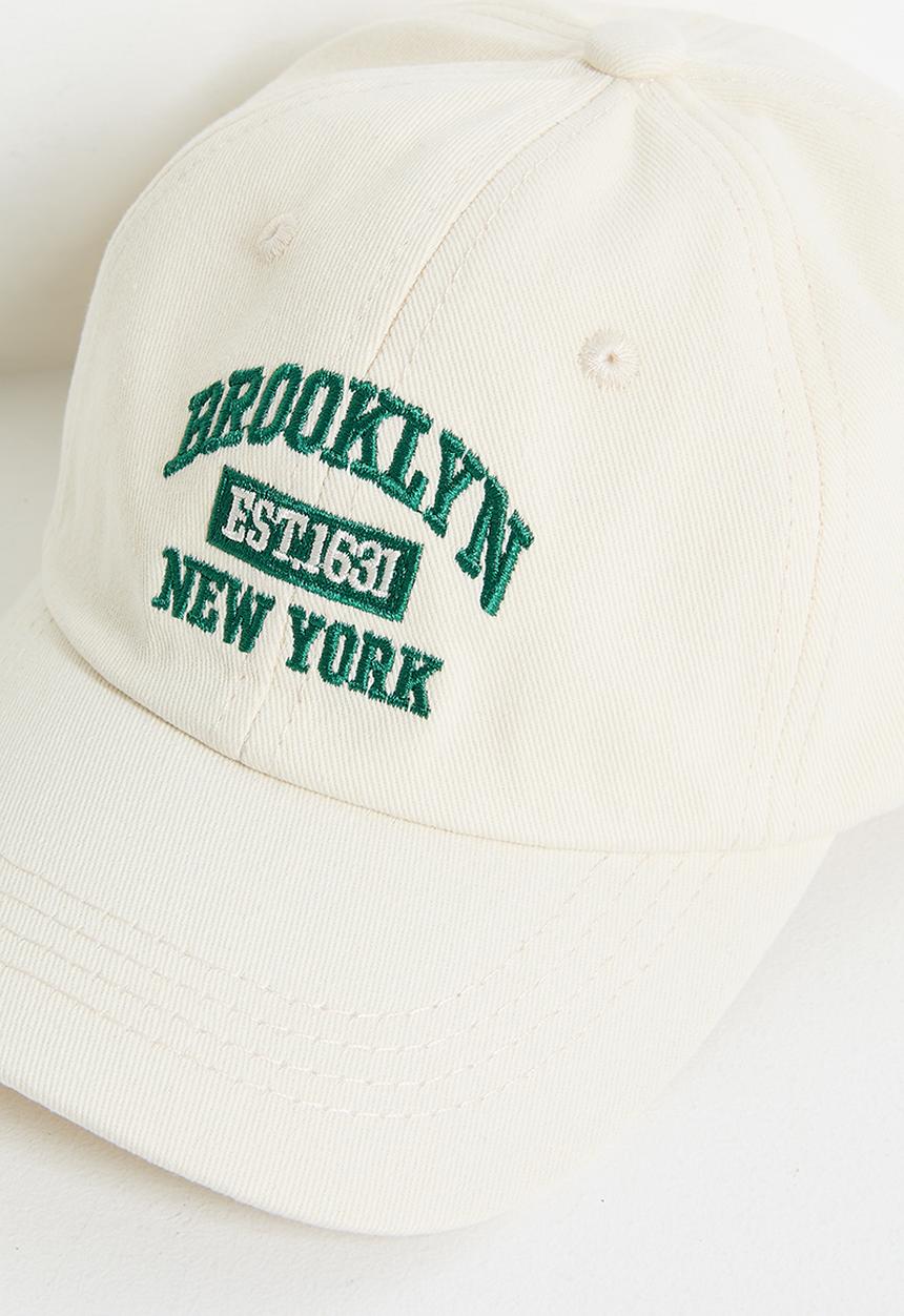 Pop Candy - Brooklyn snapback - ivory