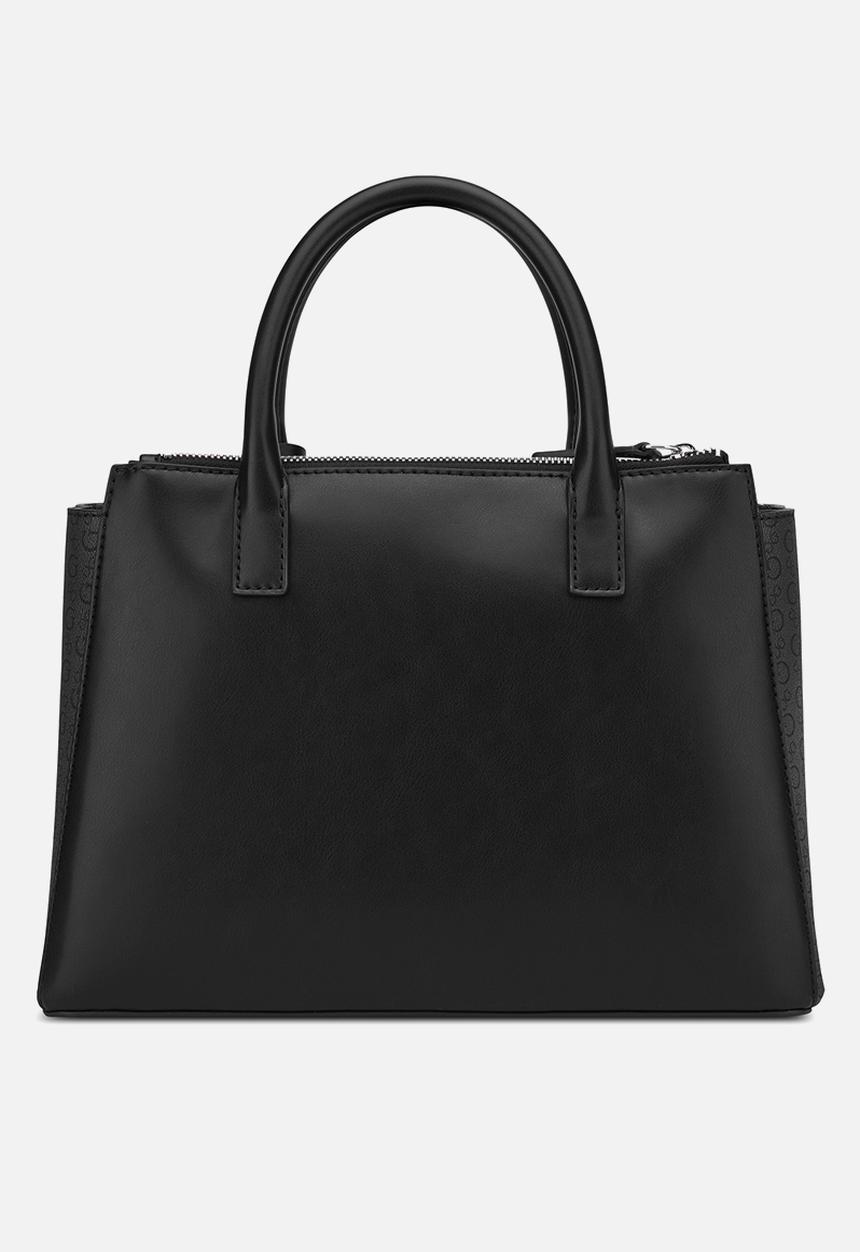GUESS - Reena Satchel Bag- Black
