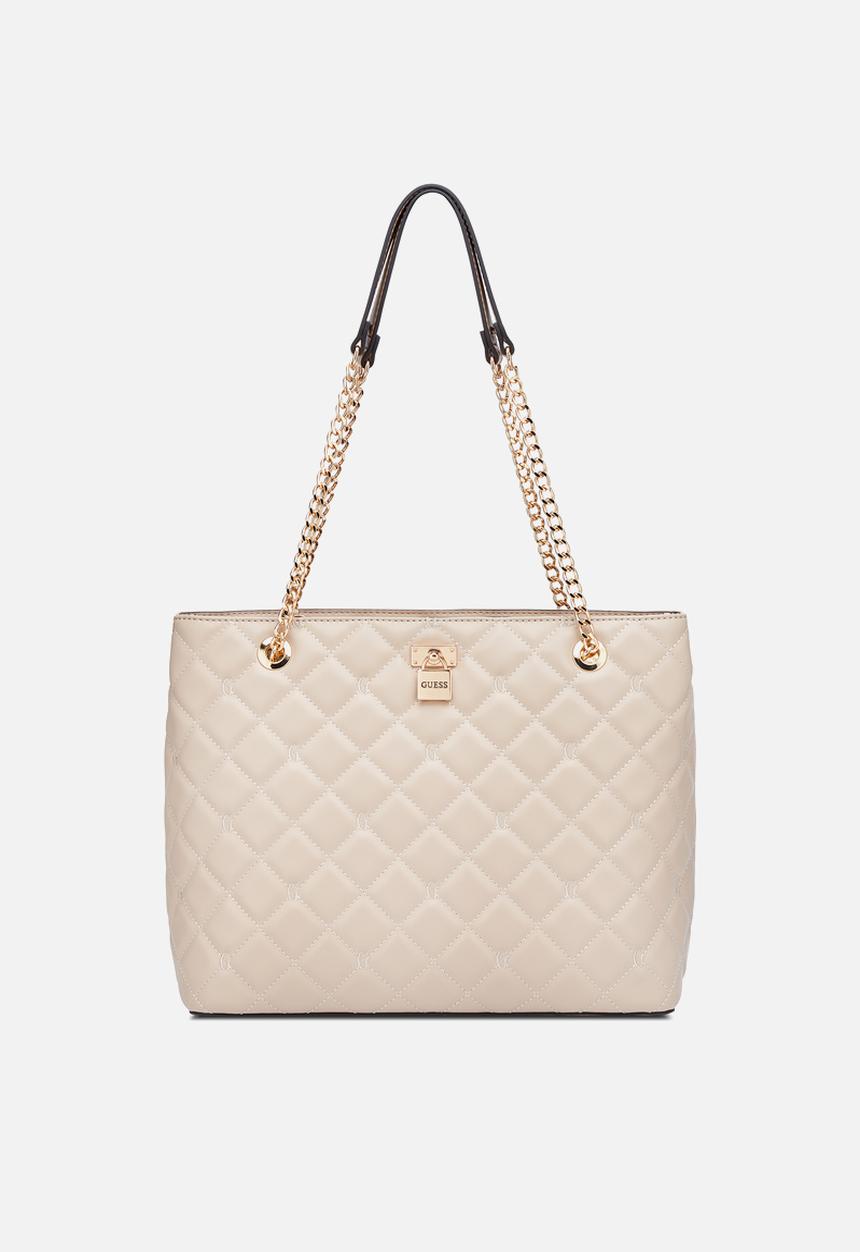 GUESS - Ramona Carryall Bag- Latte