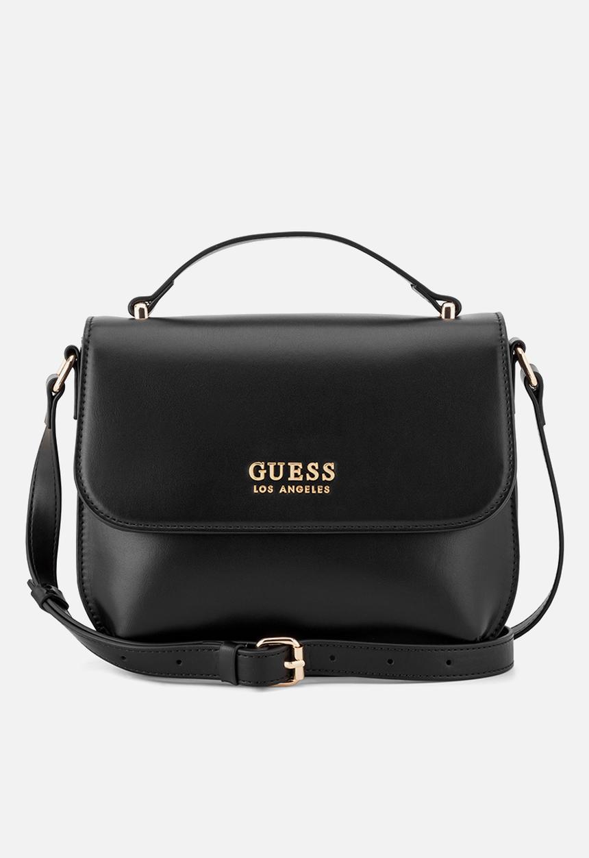 GUESS - Spring Hill Convertable Crossbody Flip Bag- Black