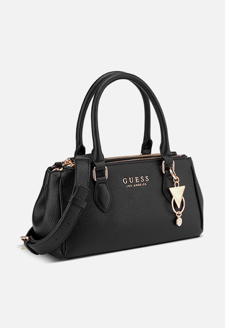 GUESS - Claudia Satchel Bag- Black