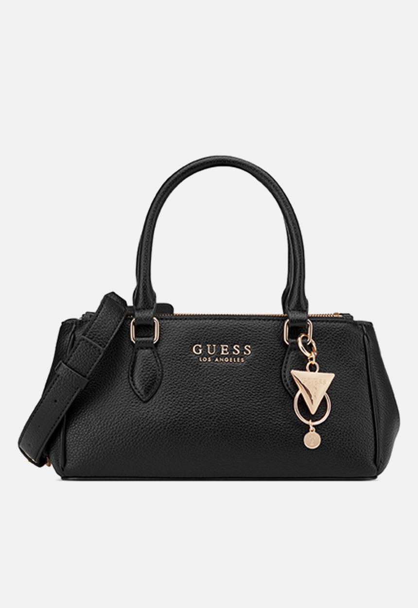 GUESS - Claudia Satchel Bag- Black