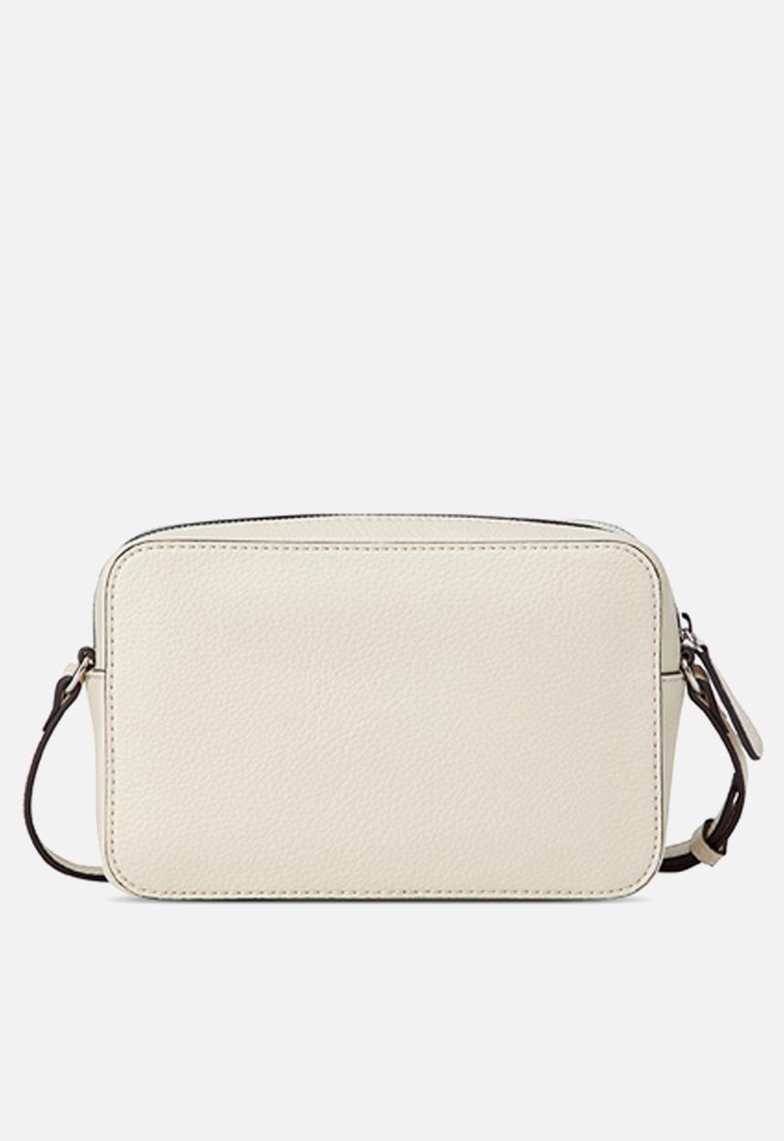 GUESS - Lisa Mini Double Zip Crossbody Bag- Stone