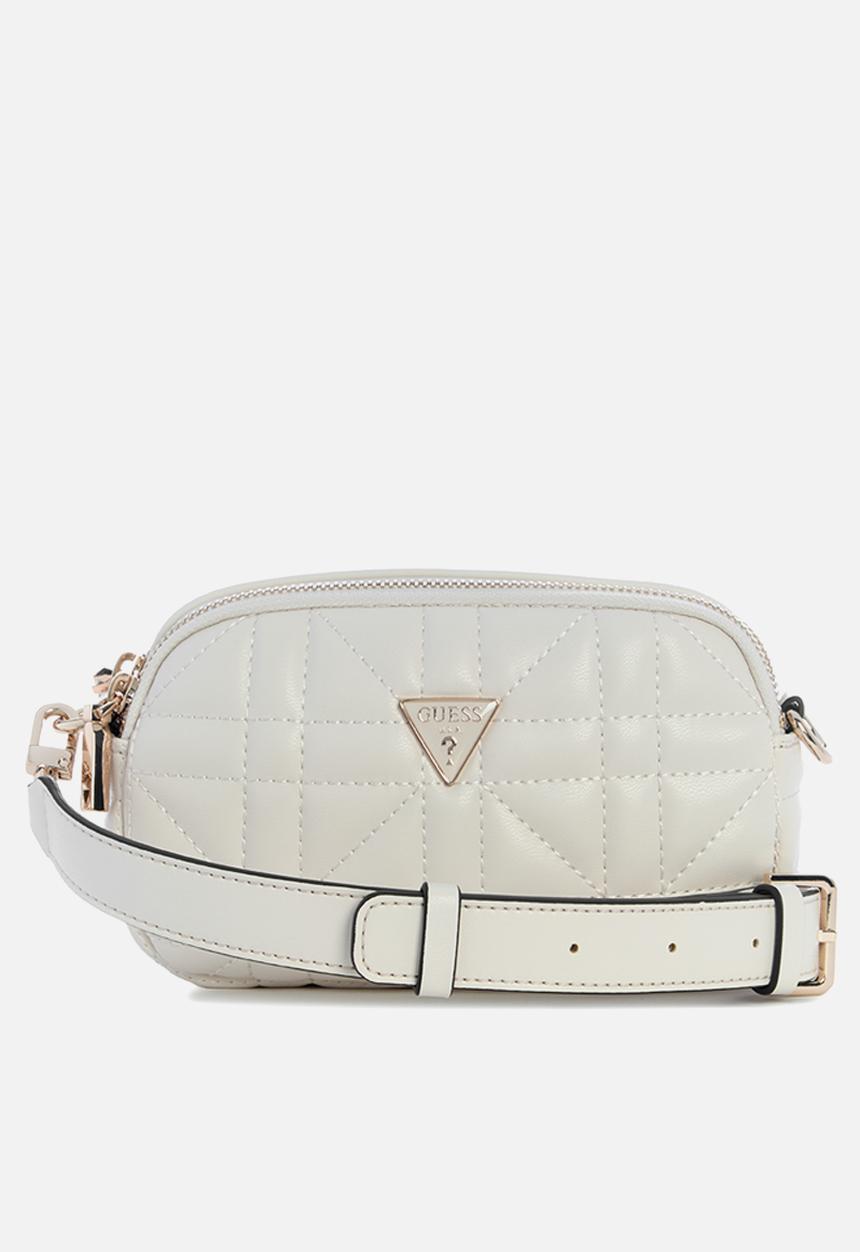 GUESS - Edita Mini Camera Bag- Bone