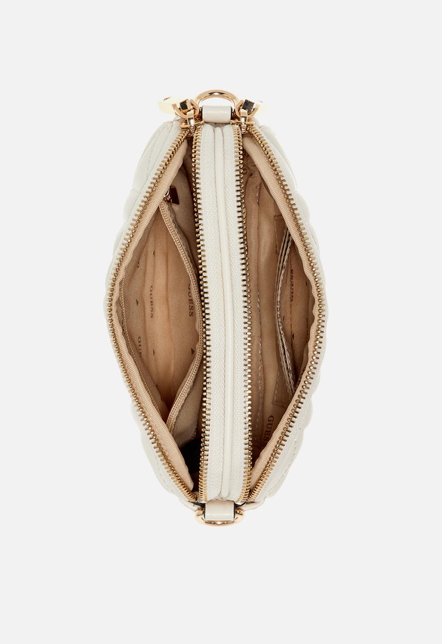 GUESS - Edita Mini Camera Bag- Bone