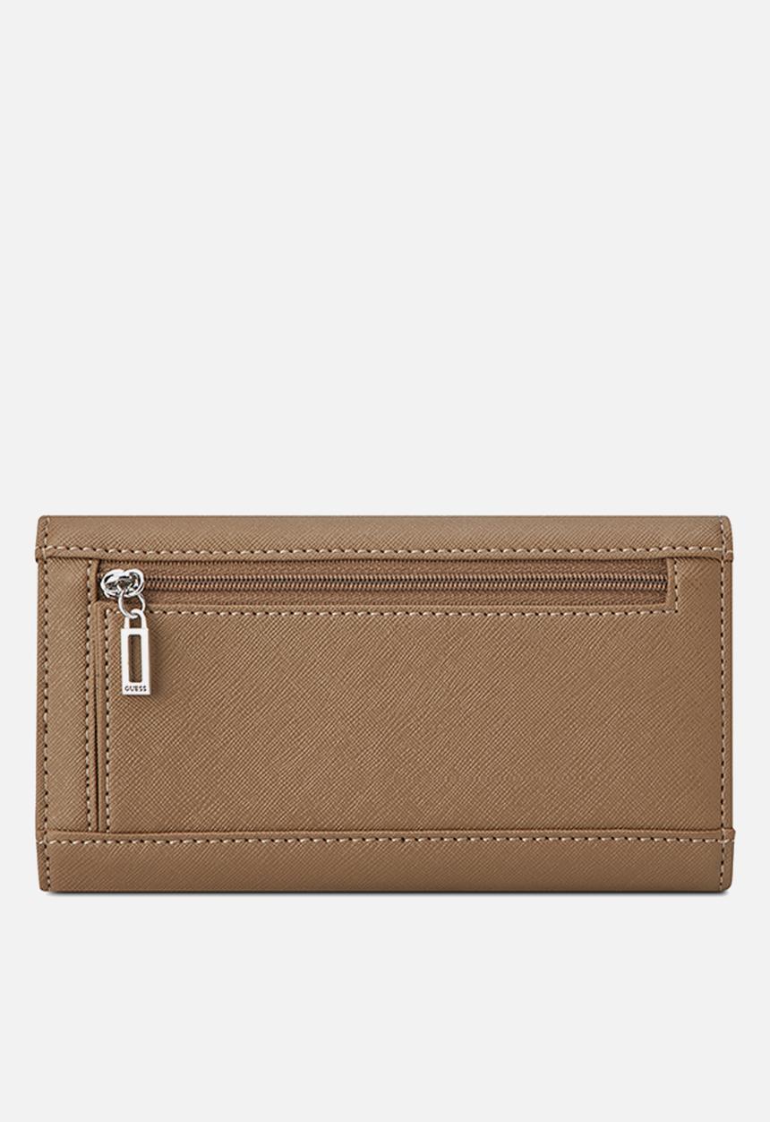 GUESS - Remy Sling Slim Clutch Bag- Cocoa