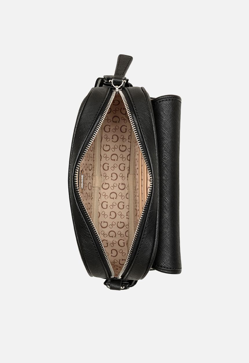 GUESS - Erin Mini Crossbody Top Zip Bag- Black