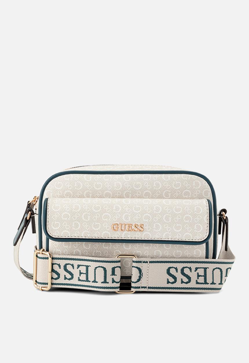 GUESS - Erin Mini Crossbody Top Zip Bag- Stone Grey