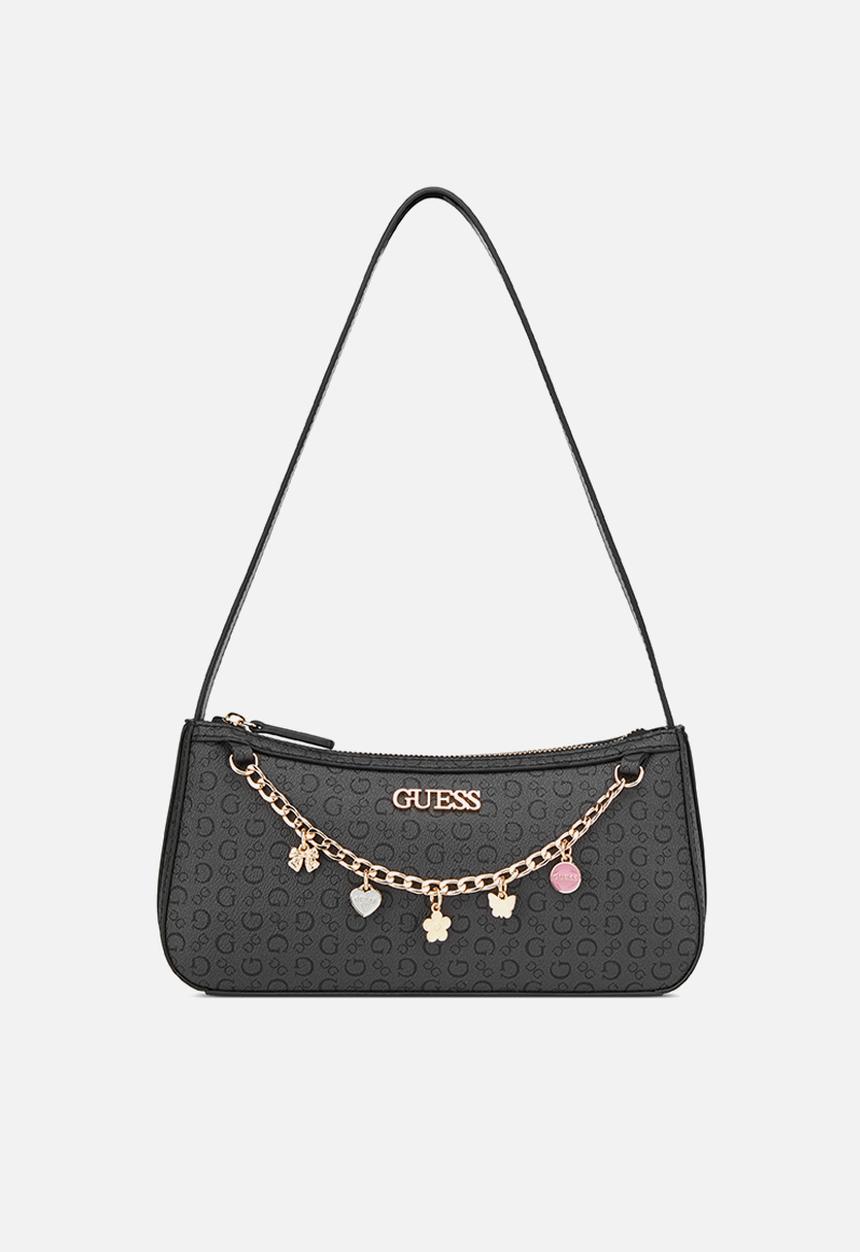 GUESS - Tasha Mini Shoulder Bag- Coal