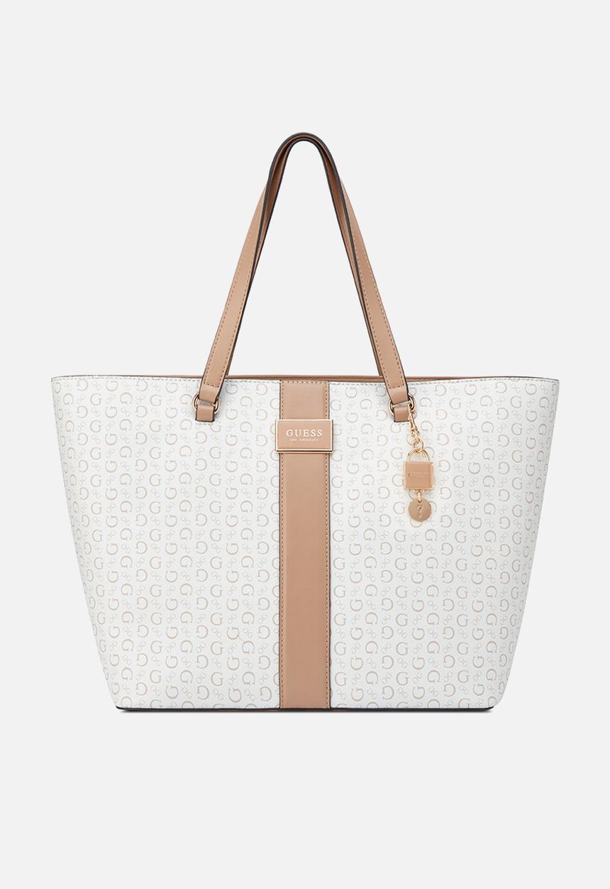 GUESS - Isabella Tote Bag- White