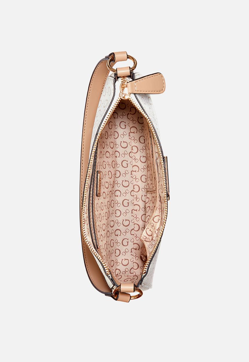 GUESS - Isabella Mini Shoulder Bag- White