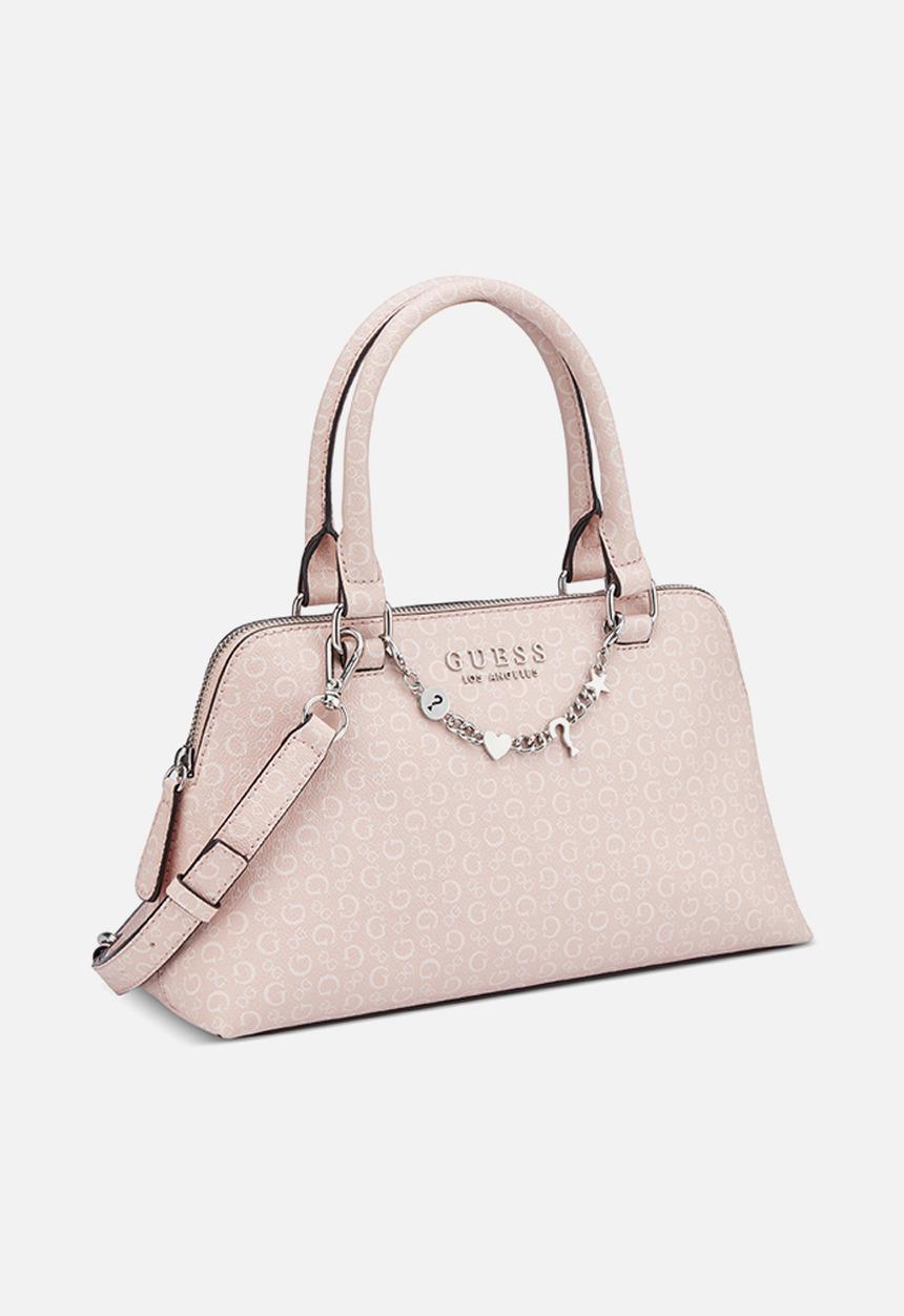 GUESS - Kelli Satchel Bag- Soft Pink