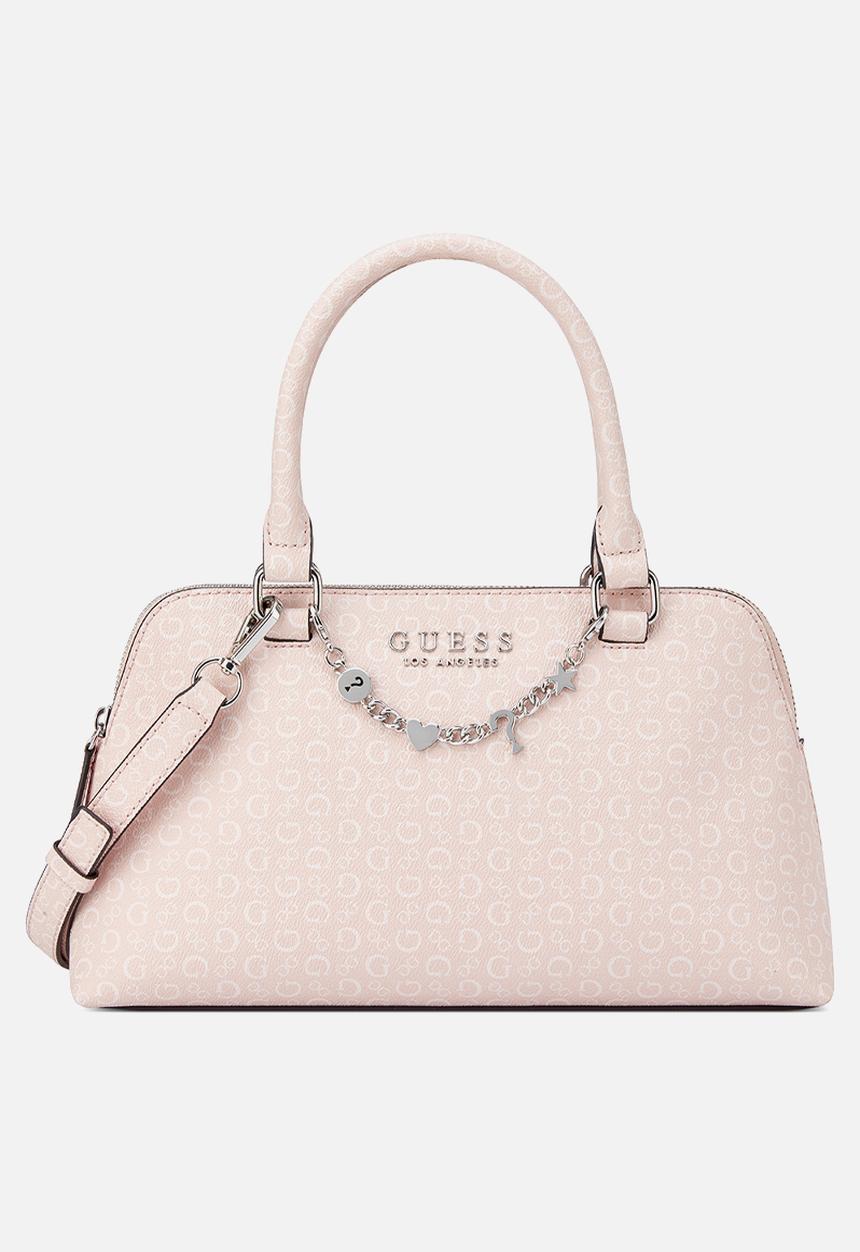 GUESS - Kelli Satchel Bag- Soft Pink
