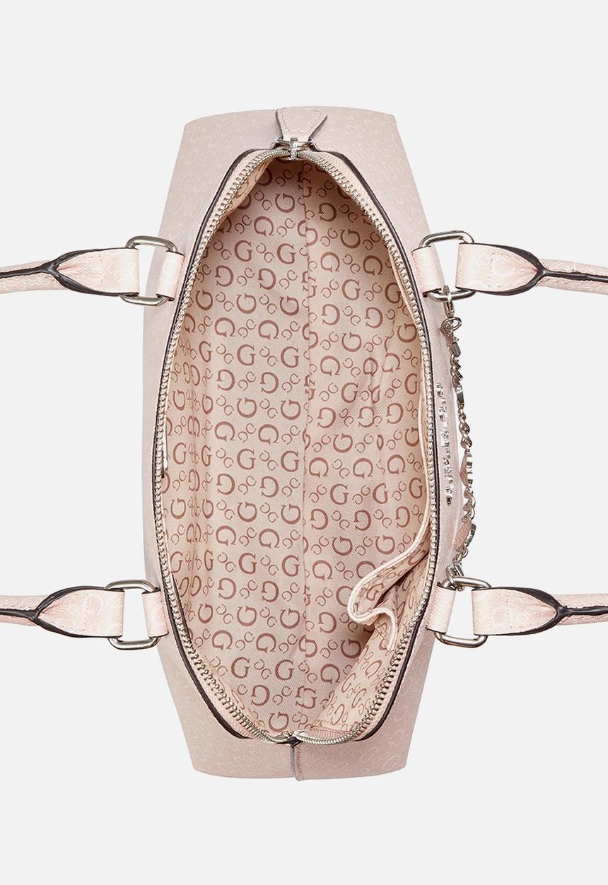 GUESS - Kelli Satchel Bag- Soft Pink