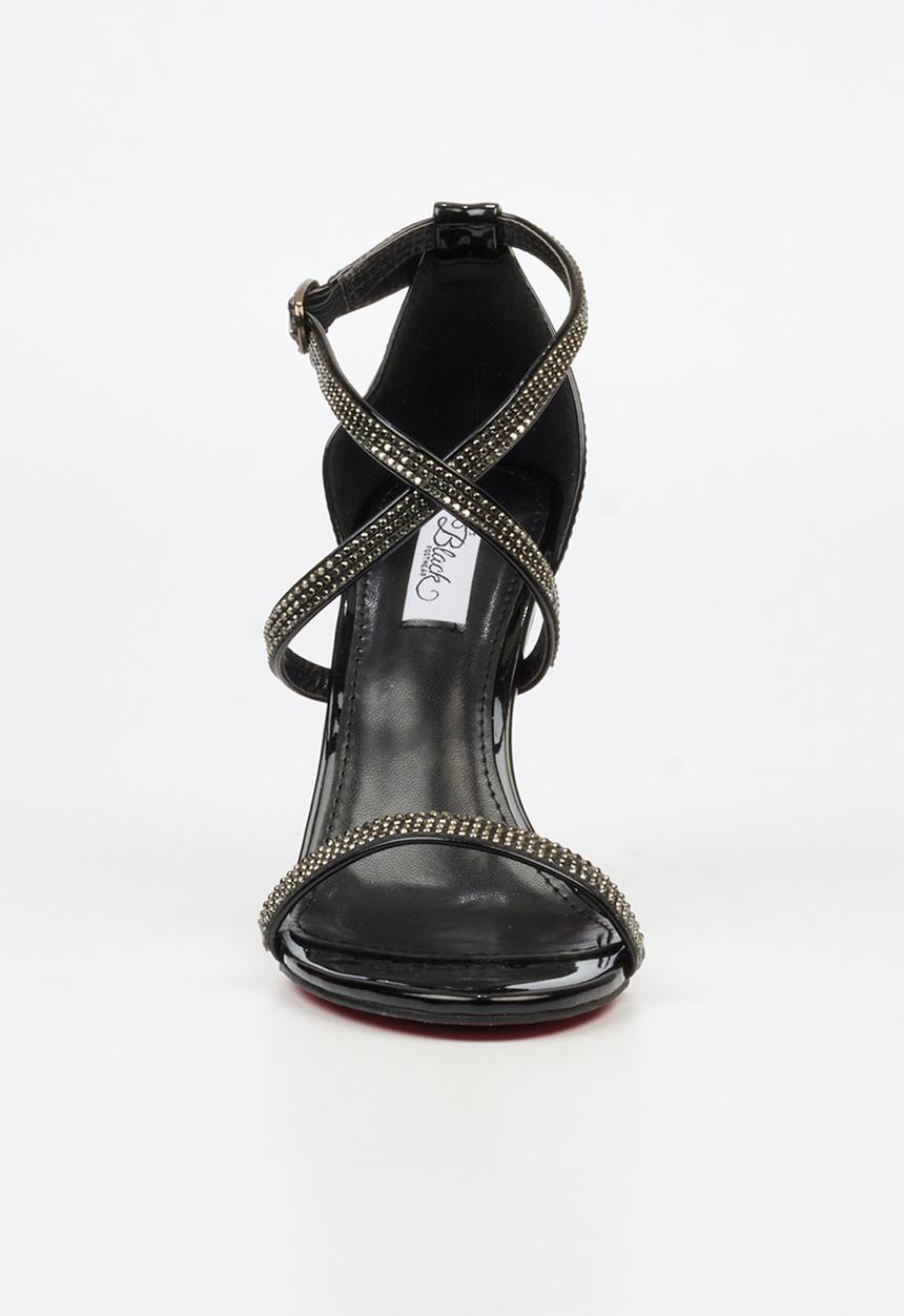 Miss Black - Jazz 44 open toe ankle strap - black