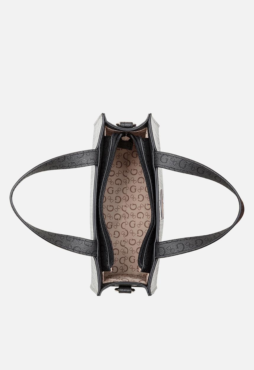 GUESS - Jillian Mini Tote Bag- Black Multi