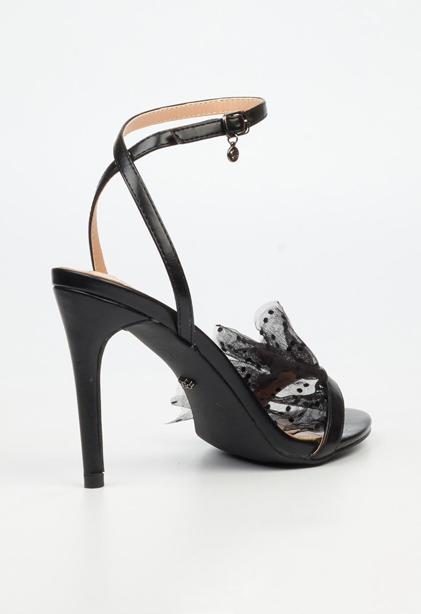 Miss Black - Jazz 49 open toe ankle strap - black