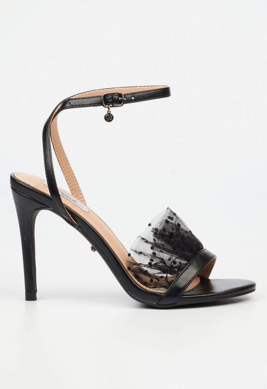 Miss Black - Jazz 49 open toe ankle strap - black