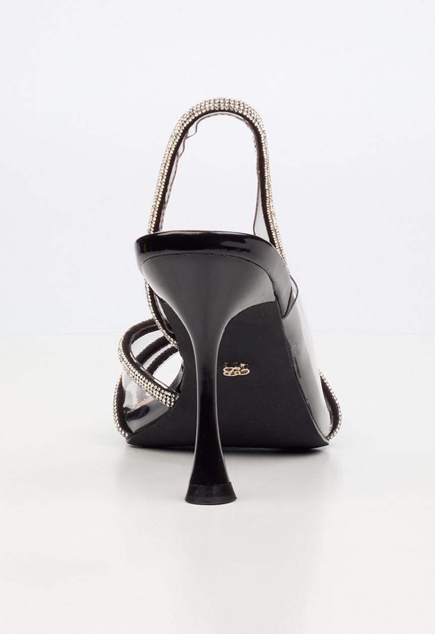 Miss Black - Jillaine 1 open toe slingback - black