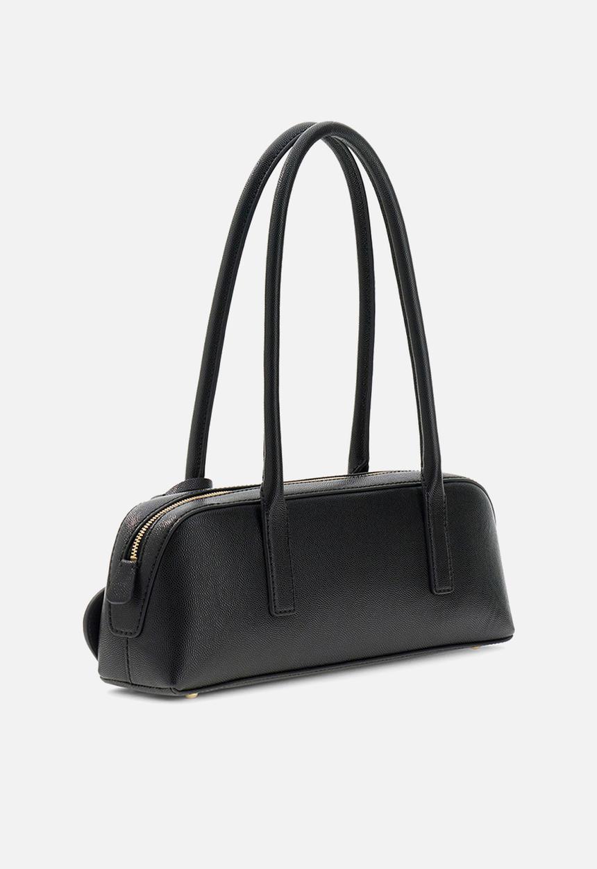 GUESS - Isabel Small Shoulder Satchel Bag-Black