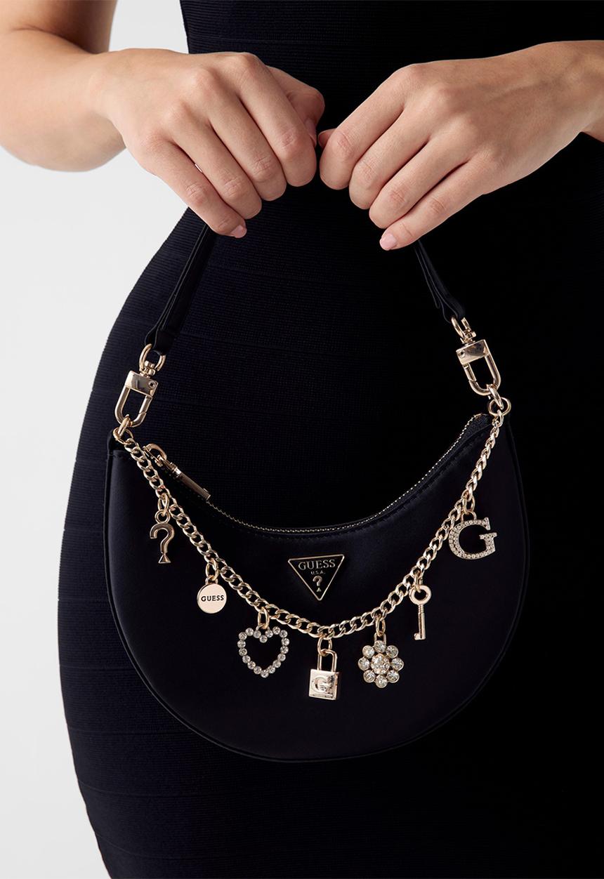 GUESS - Tasmin Mini Shoulder Bag-Black