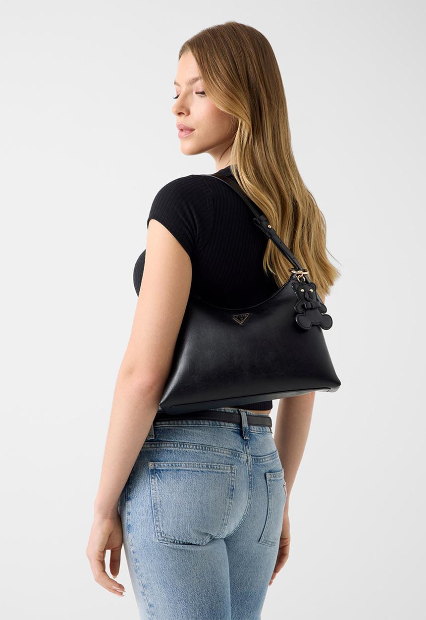 GUESS - Kassie Hobo Bag-Black