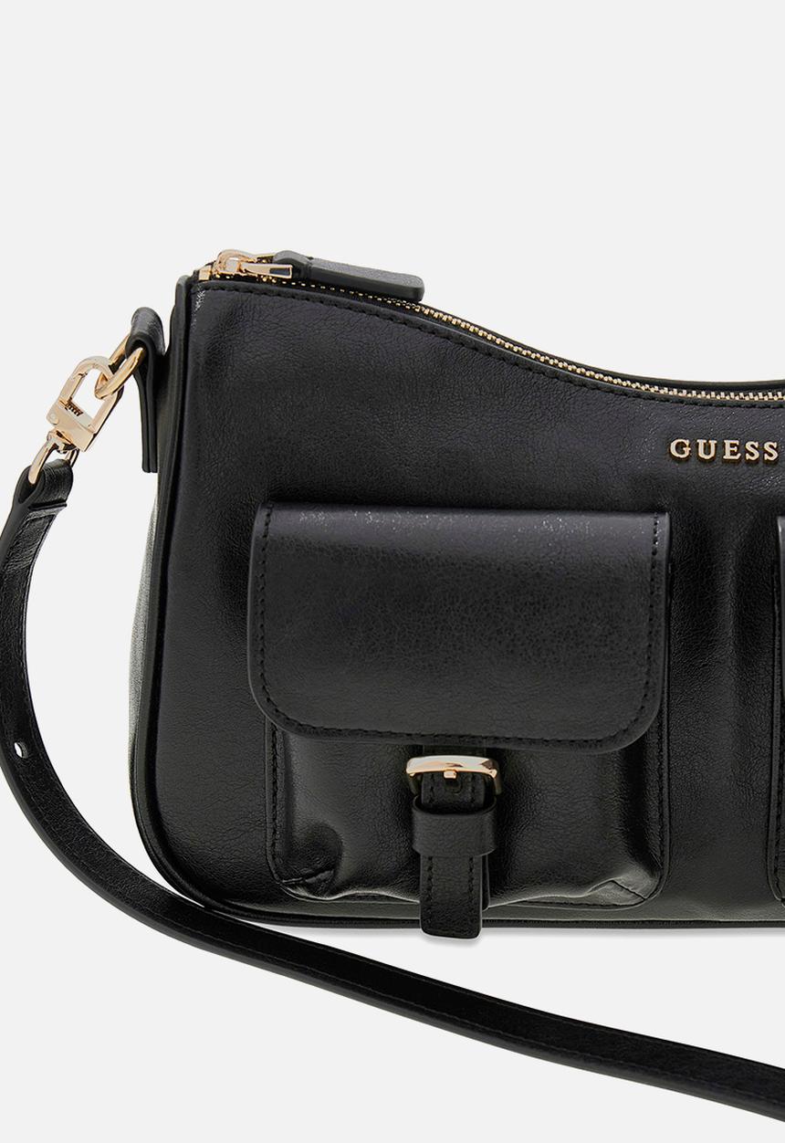 GUESS - Kassie Convertible Shoulder Bag-Black