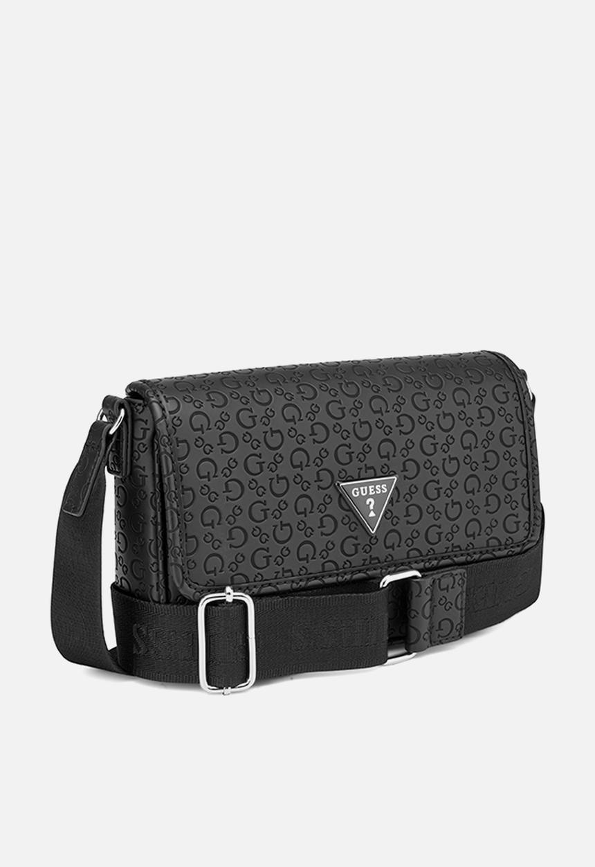 GUESS - Viviette Mini Crossbody Flap Bag- Black