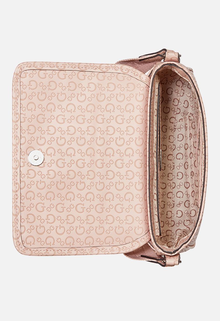 GUESS - Viviette Mini Crossbody Flap Bag- Blush