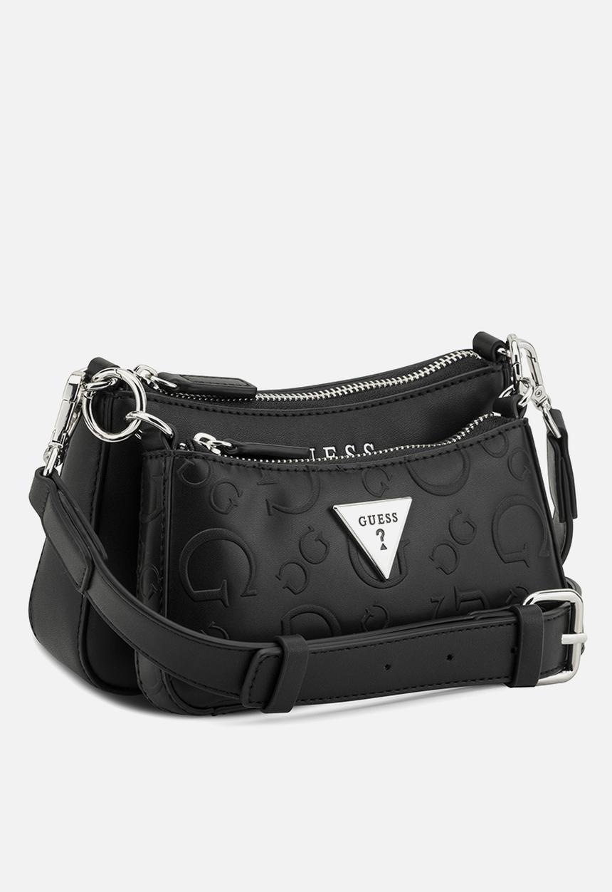 GUESS - Holly Mini Crossbody Top Zip Bag- Black