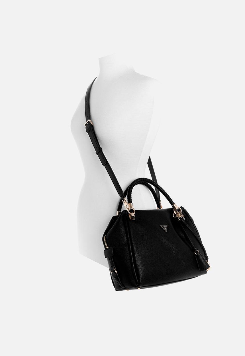 GUESS - Danya Satchel Bag - Black