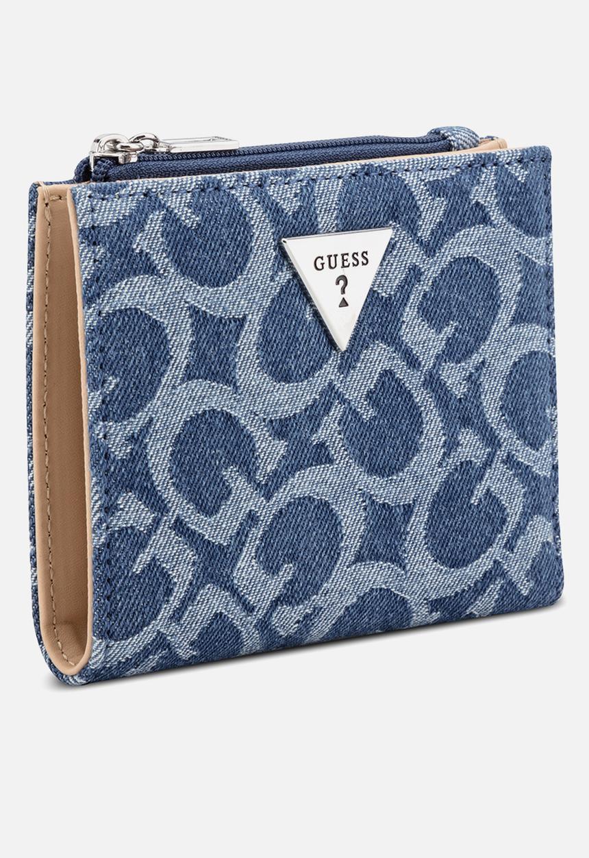 GUESS - Wells Sling Snap Id Wallet Bag-Denim