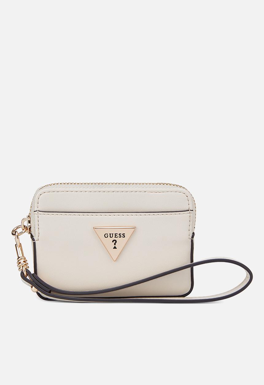GUESS - Tasha Sling Id Wristlet Bag-Stone