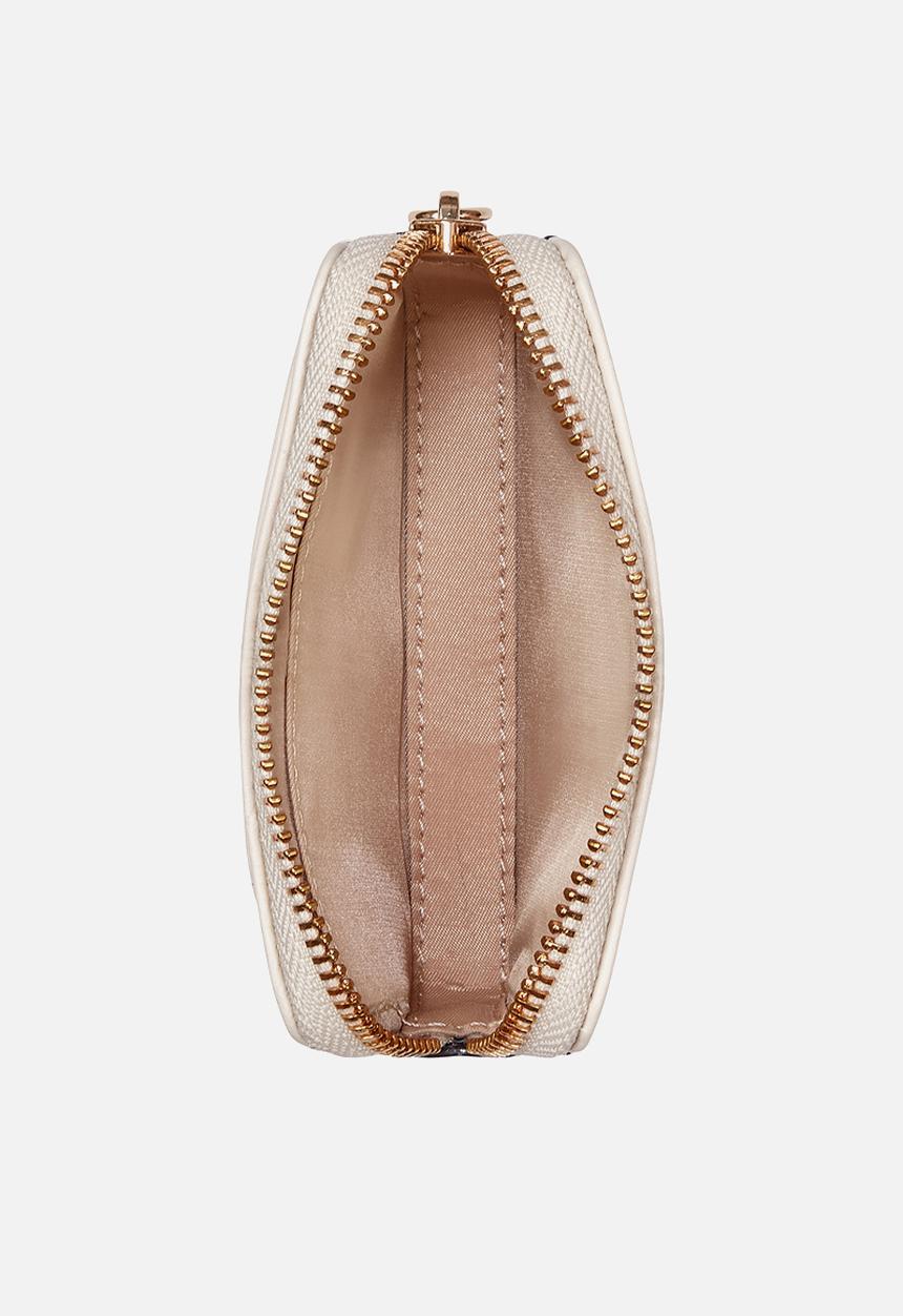 GUESS - Tasha Sling Id Wristlet Bag-Stone