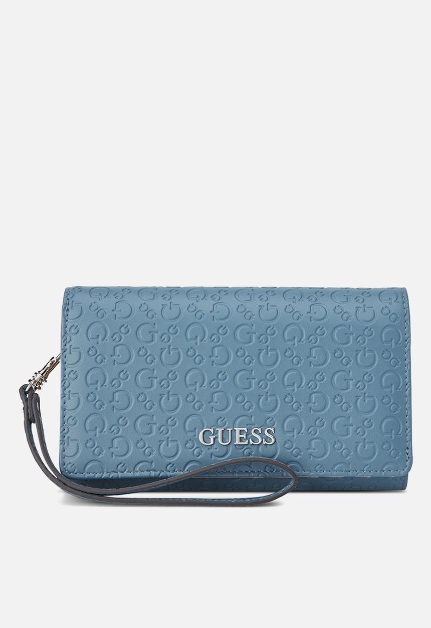 GUESS - Remy Sling Phone Organizer Bag- Denim