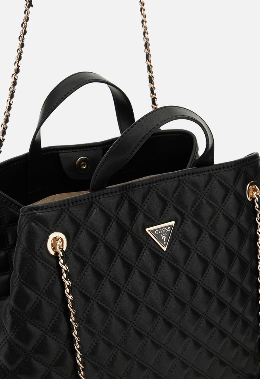 GUESS - Giully Large 2 In 1 Tote Bag-Black