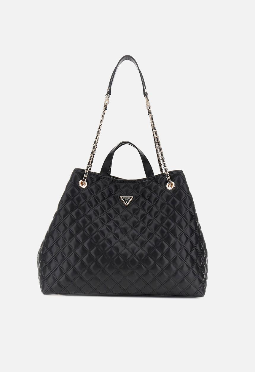GUESS - Giully Large 2 In 1 Tote Bag-Black