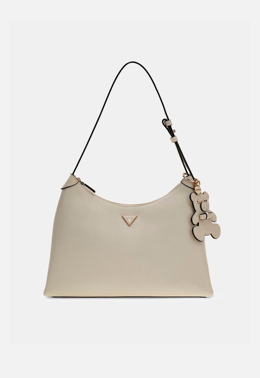 GUESS - Kassie Hobo Bag - Off White