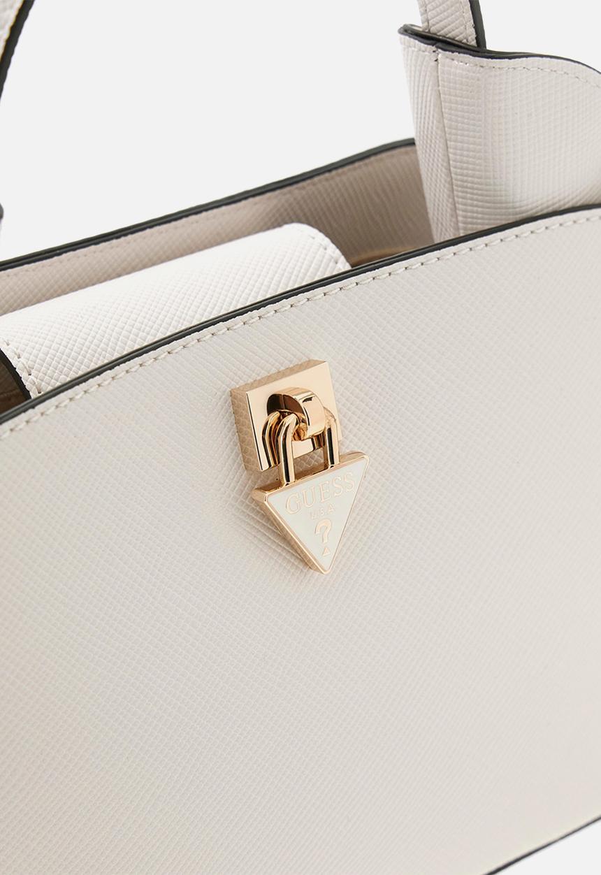 GUESS - Patsie Mini Tote Bag - Off White
