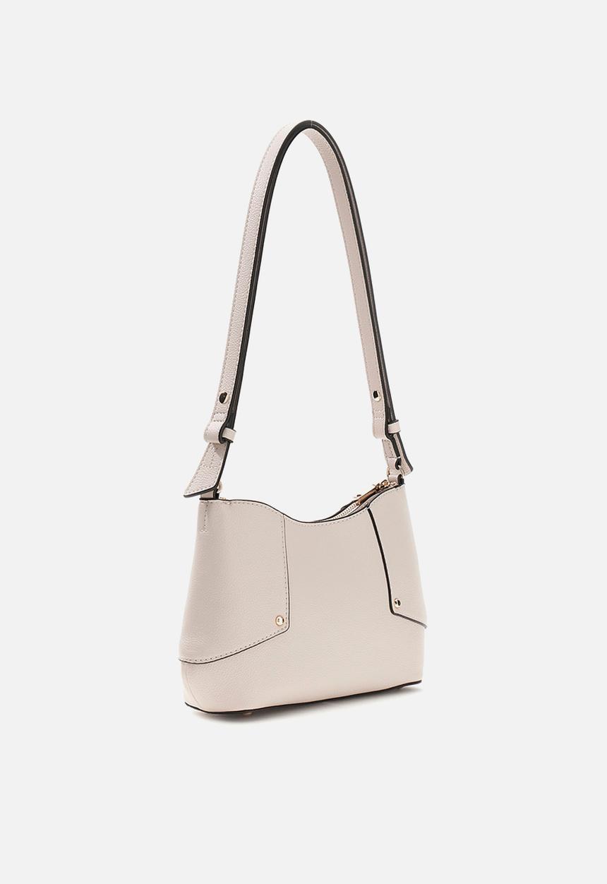 GUESS - Darcy Convertible Shoulder Bag-Stone
