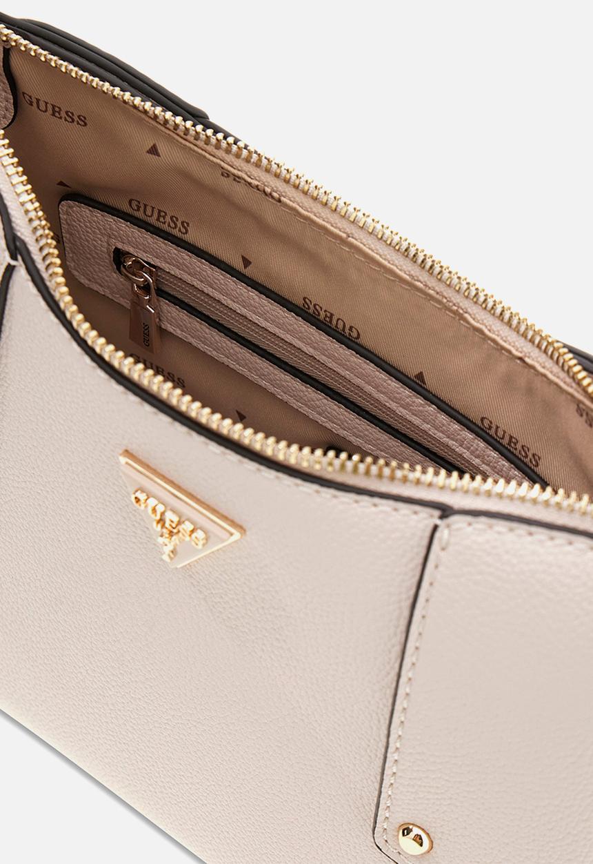 GUESS - Darcy Convertible Shoulder Bag-Stone