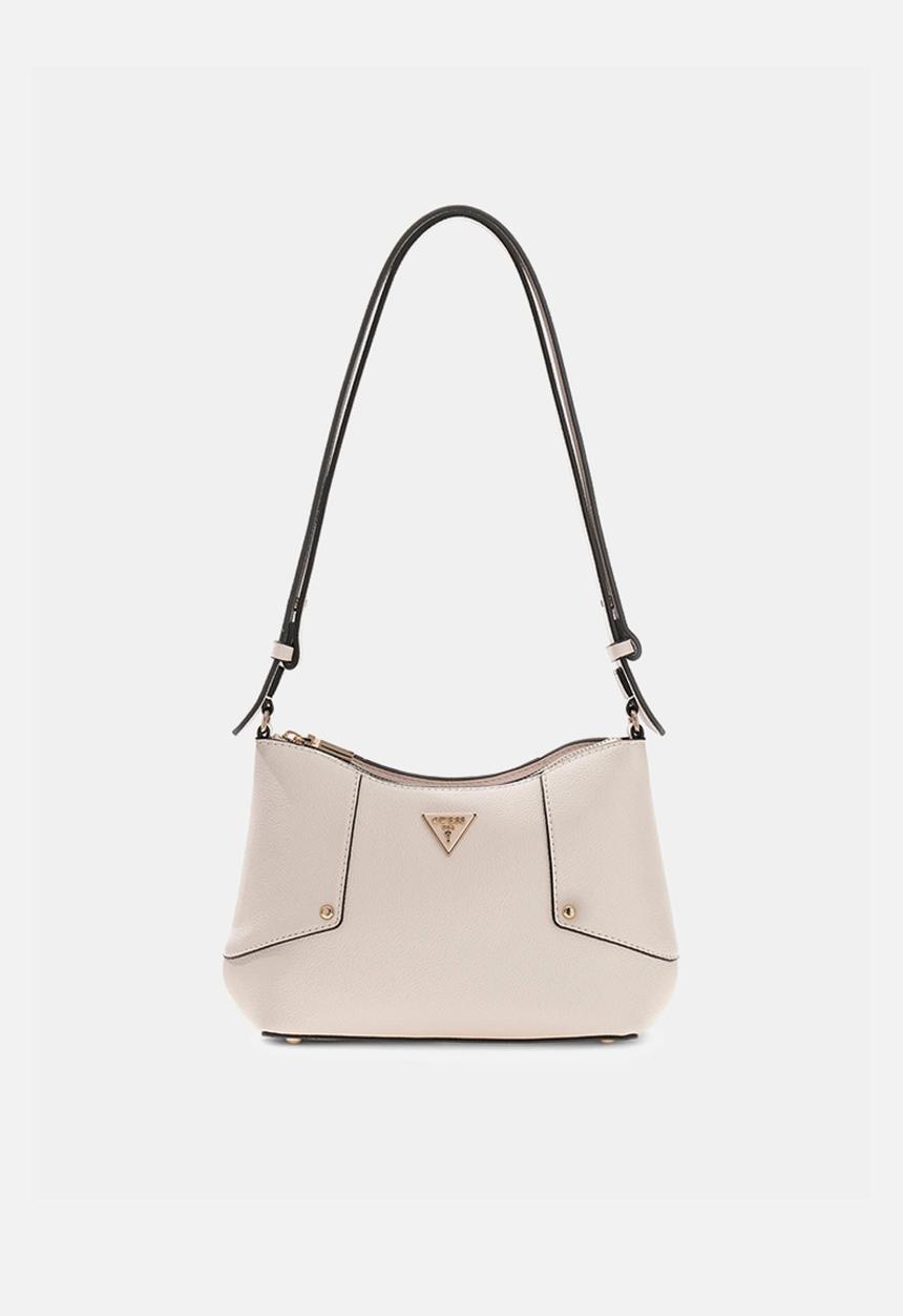 GUESS - Darcy Convertible Shoulder Bag-Stone