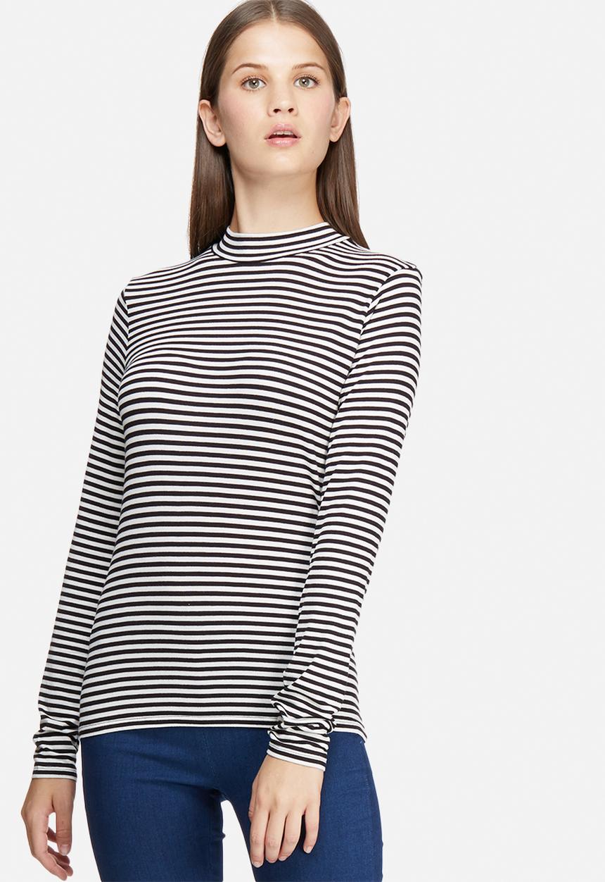 Jacqueline de Yong - Spirit stripe roll neck