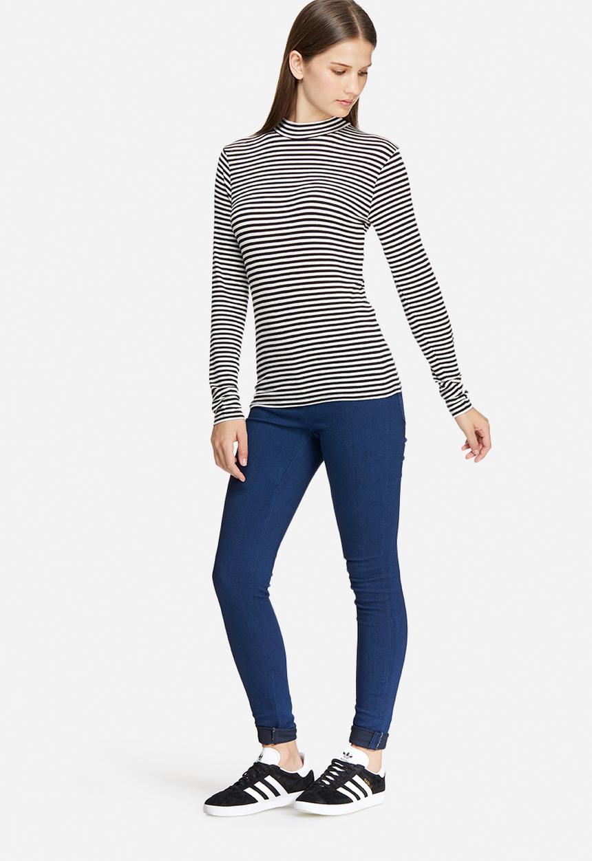 Jacqueline de Yong - Spirit stripe roll neck