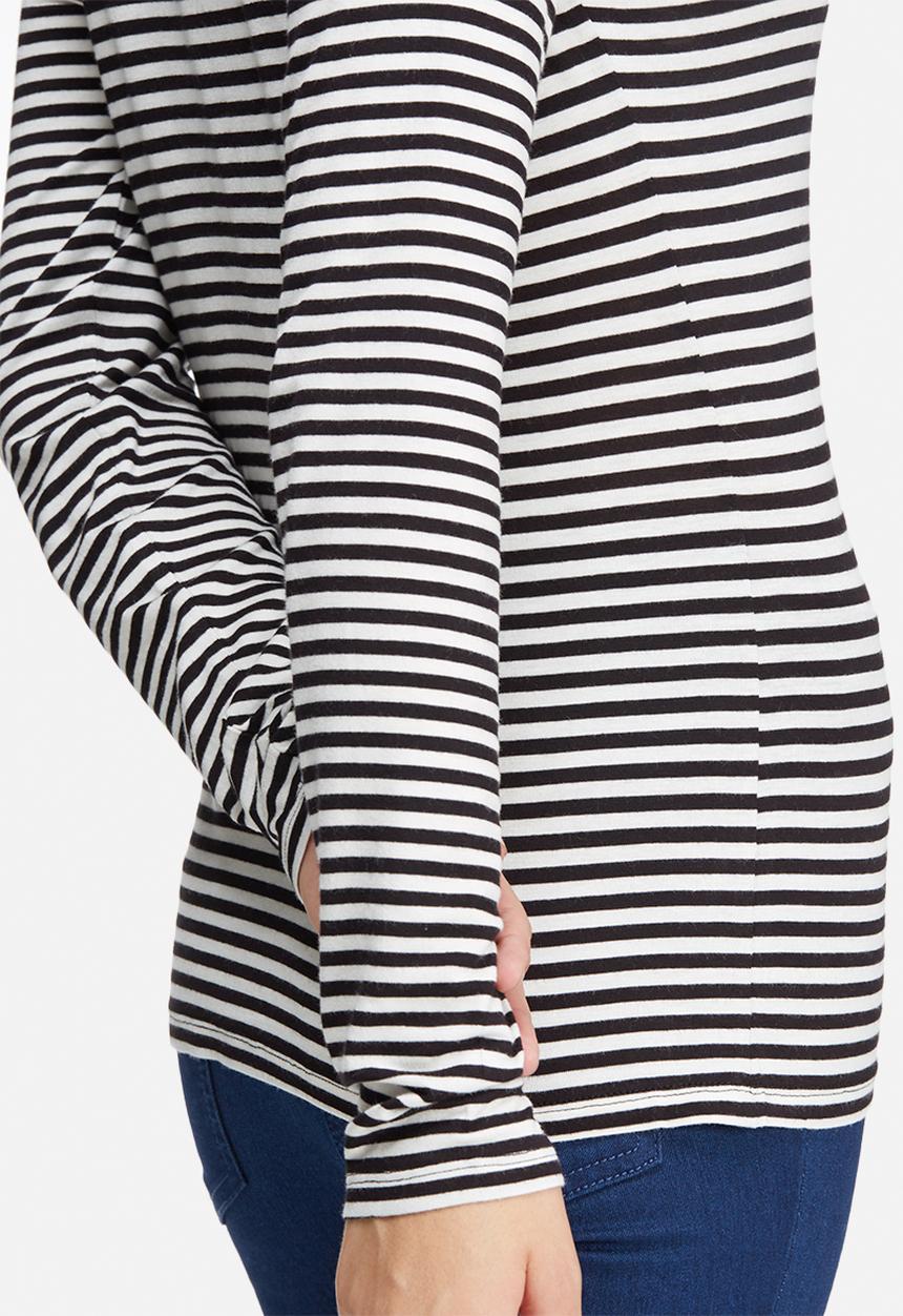 Jacqueline de Yong - Spirit stripe roll neck