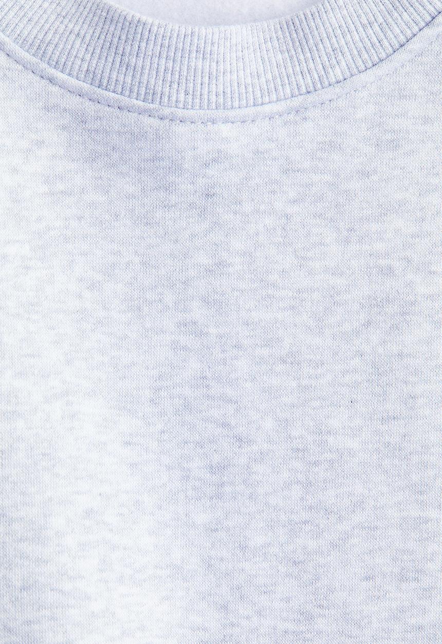 H&M - Crew-neck sweatshirt - light grey marl