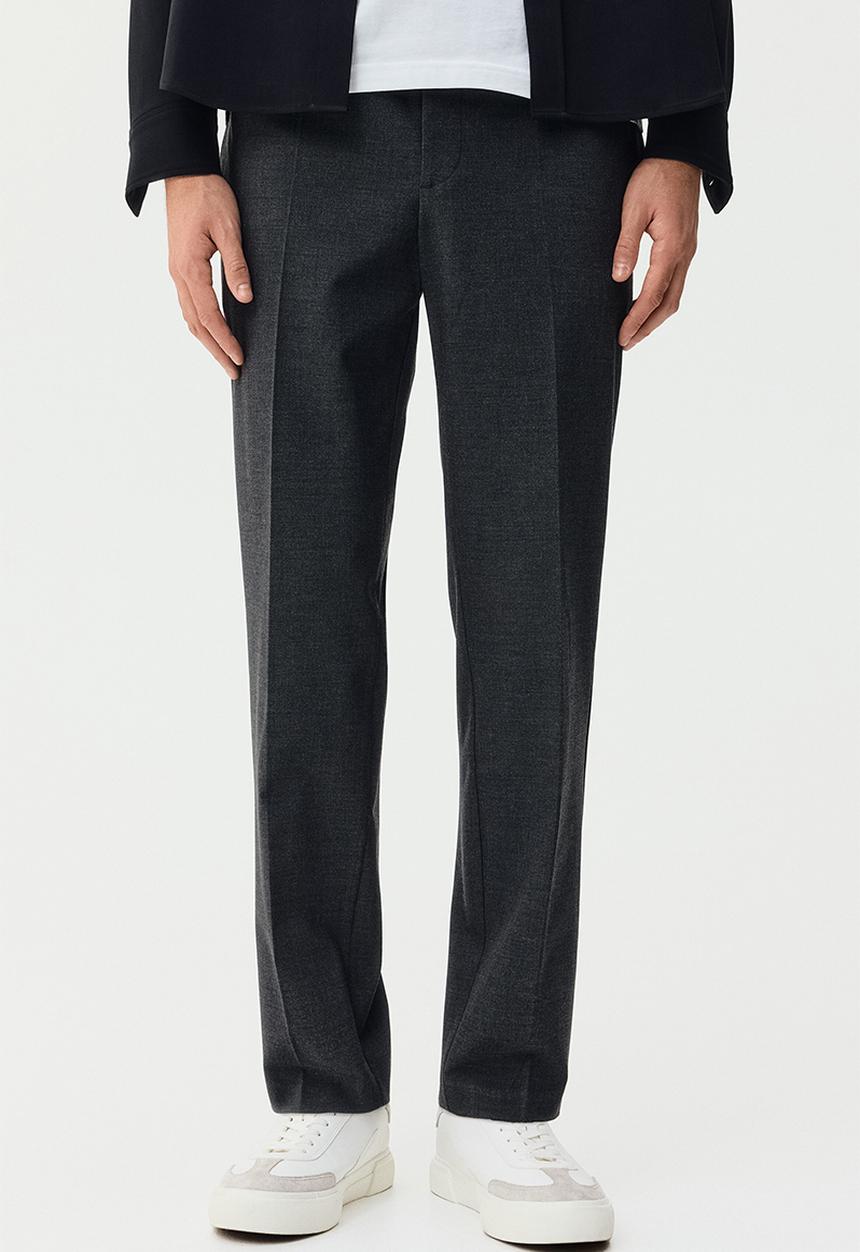 H&M - Slim fit tailored joggers - dark grey