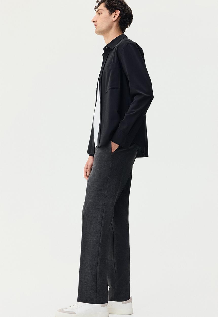 H&M - Slim fit tailored joggers - dark grey